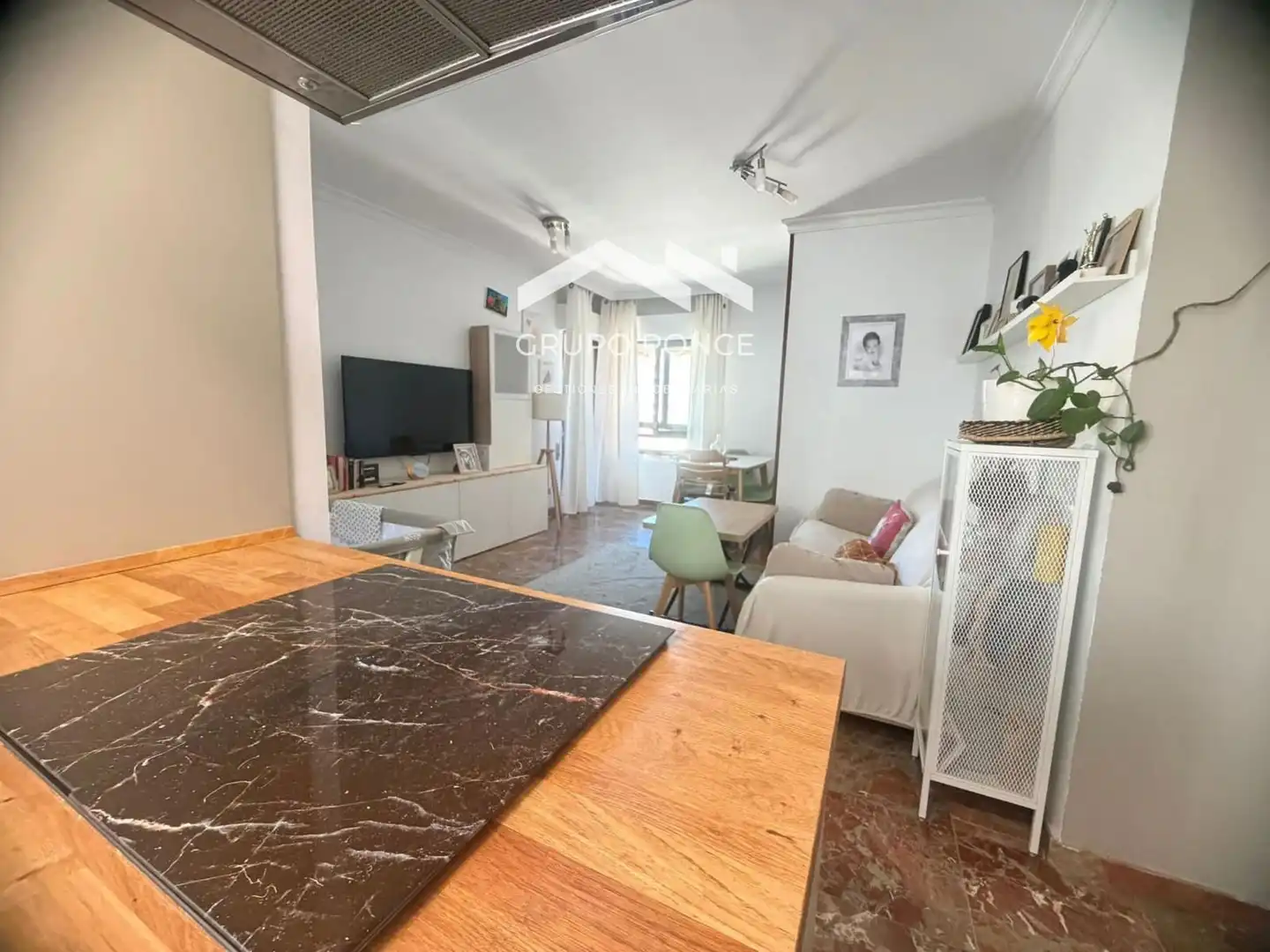 Sala de estar de Piso en venta en Jerez de la Frontera con Aire acondicionado, Terraza y Trastero