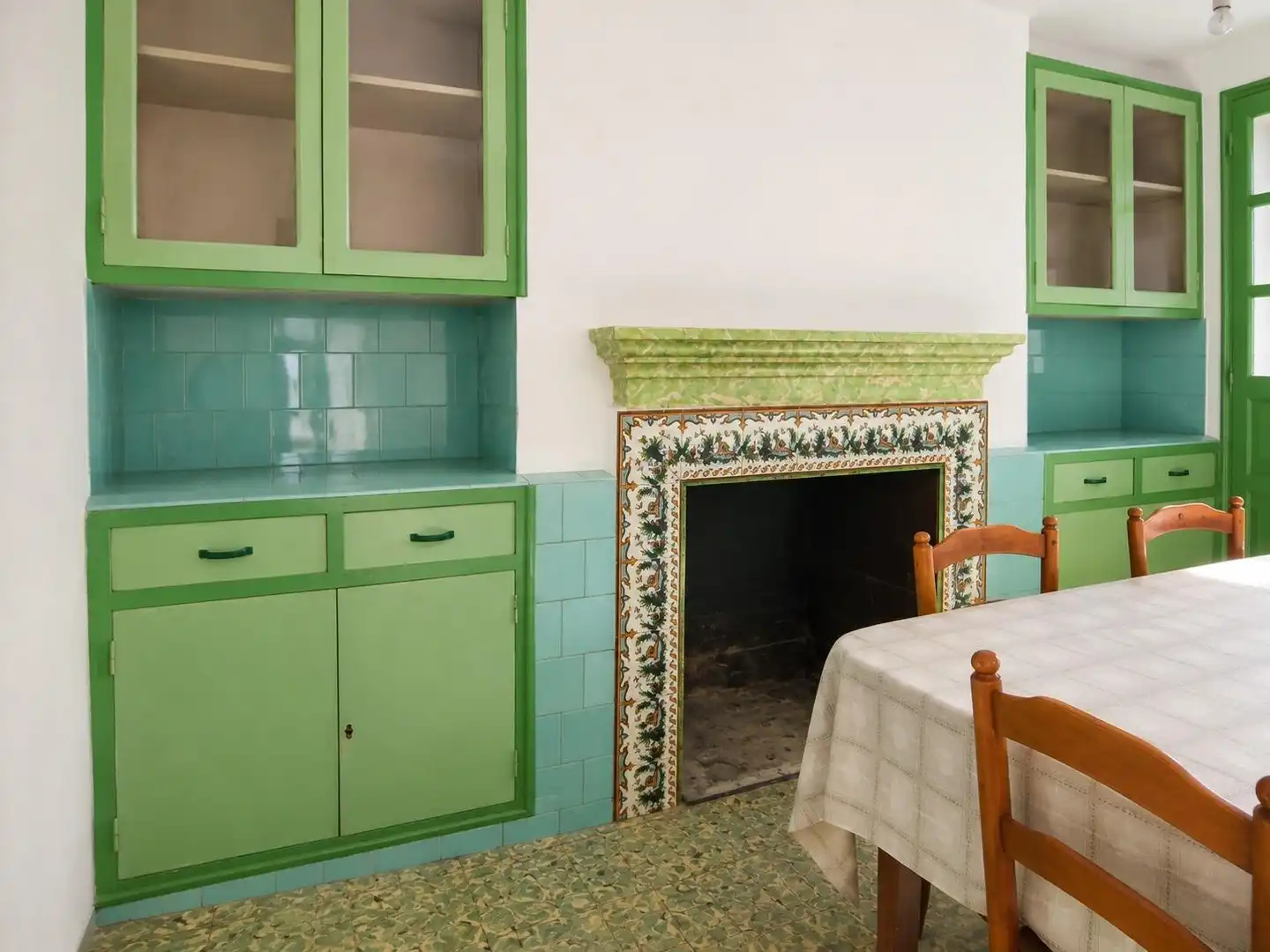 Cocina de Piso en venta en Mula con Jardín privado, Terraza y Trastero
