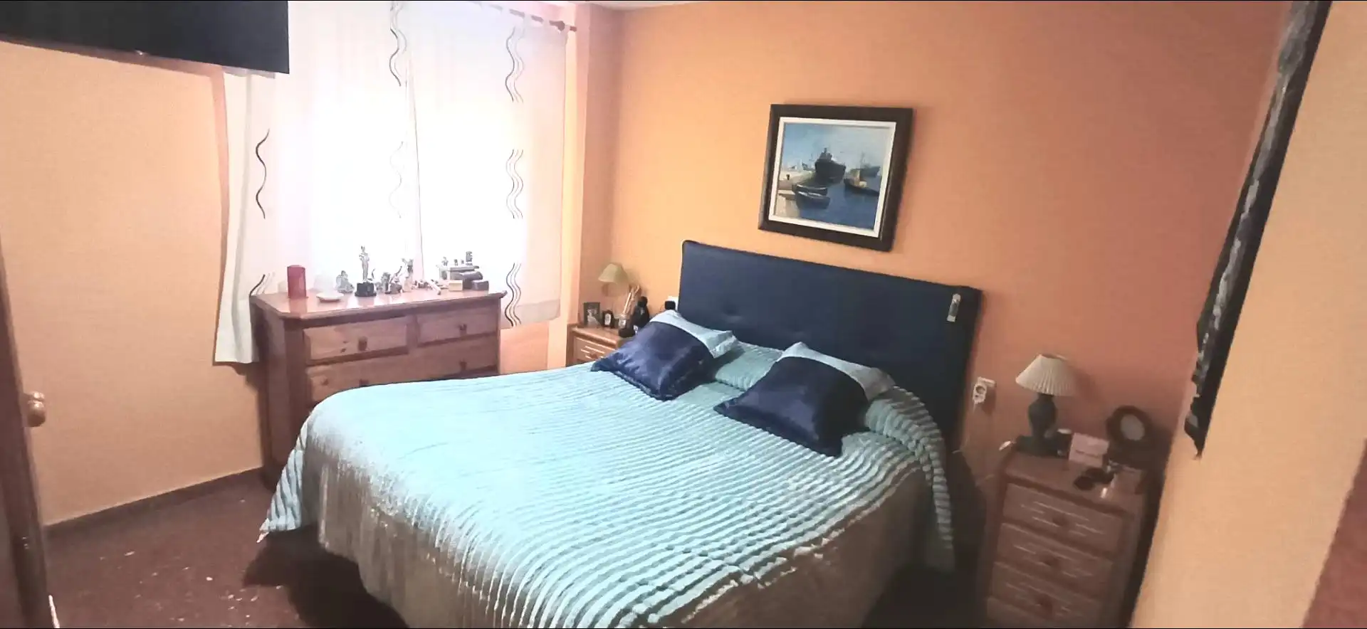 Bedroom of Flat for sale in Málaga  with Air Conditioner and Balcony