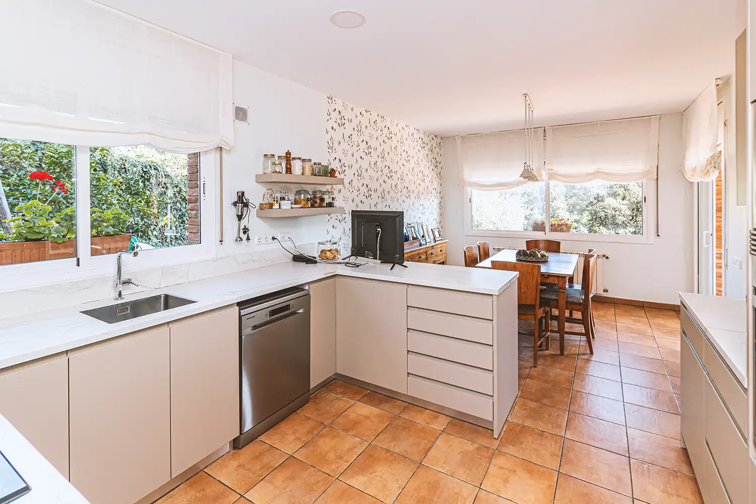 Kitchen of Houses for sale in Sant Pol de Mar  with Heating, Private garden and Terrace