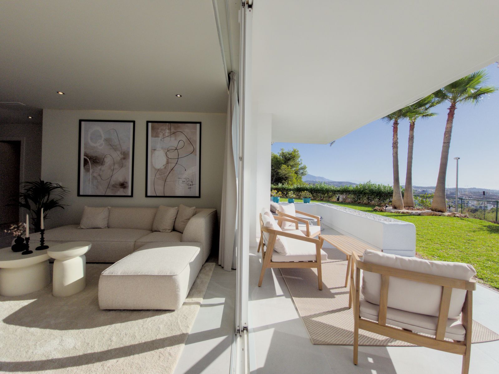 Jardí de Apartament en venda en Málaga Capital amb Aire condicionat, Terrassa i Alarma