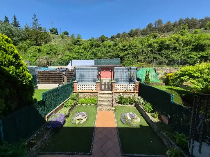 Jardín de Casa adosada en venta en Ripoll