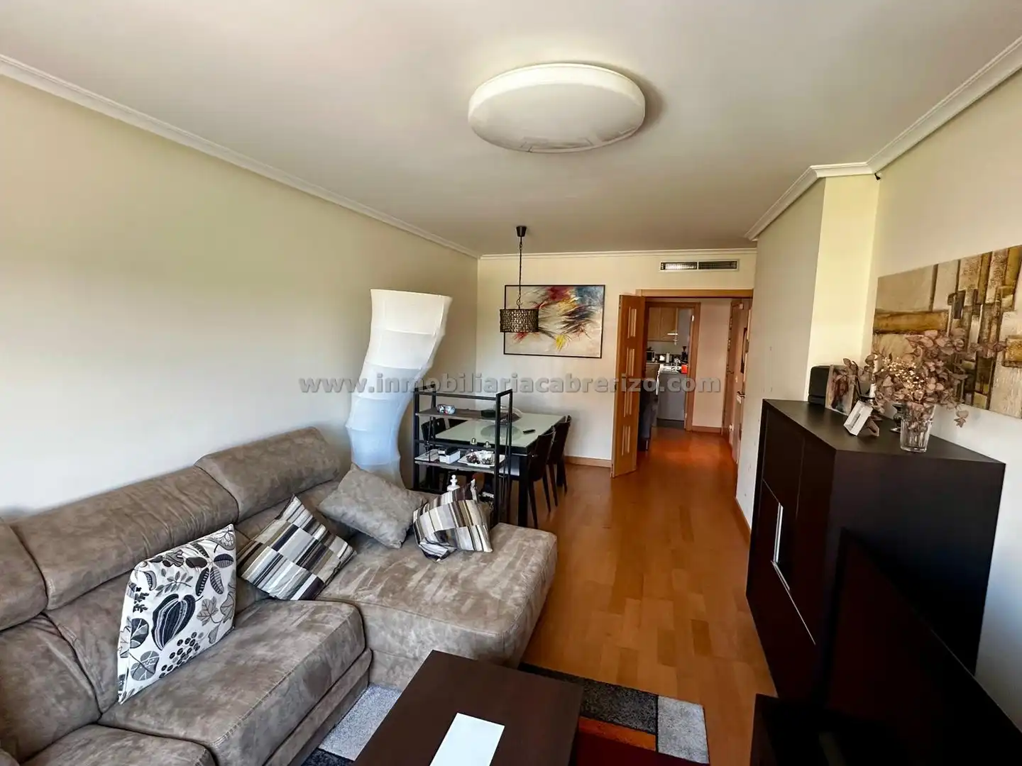 Sala de estar de Apartamento en venta en  Logroño con Aire acondicionado, Calefacción y Parquet