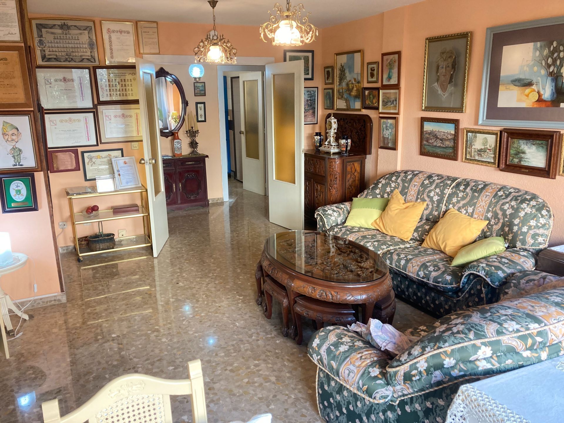 Living room of Flat for sale in  Almería Capital