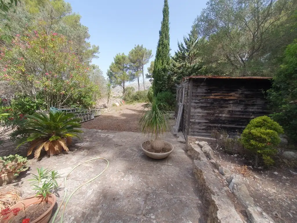 Jardín de Finca rústica en venta en Puigpunyent con Aire acondicionado, Jardín privado y Piscina