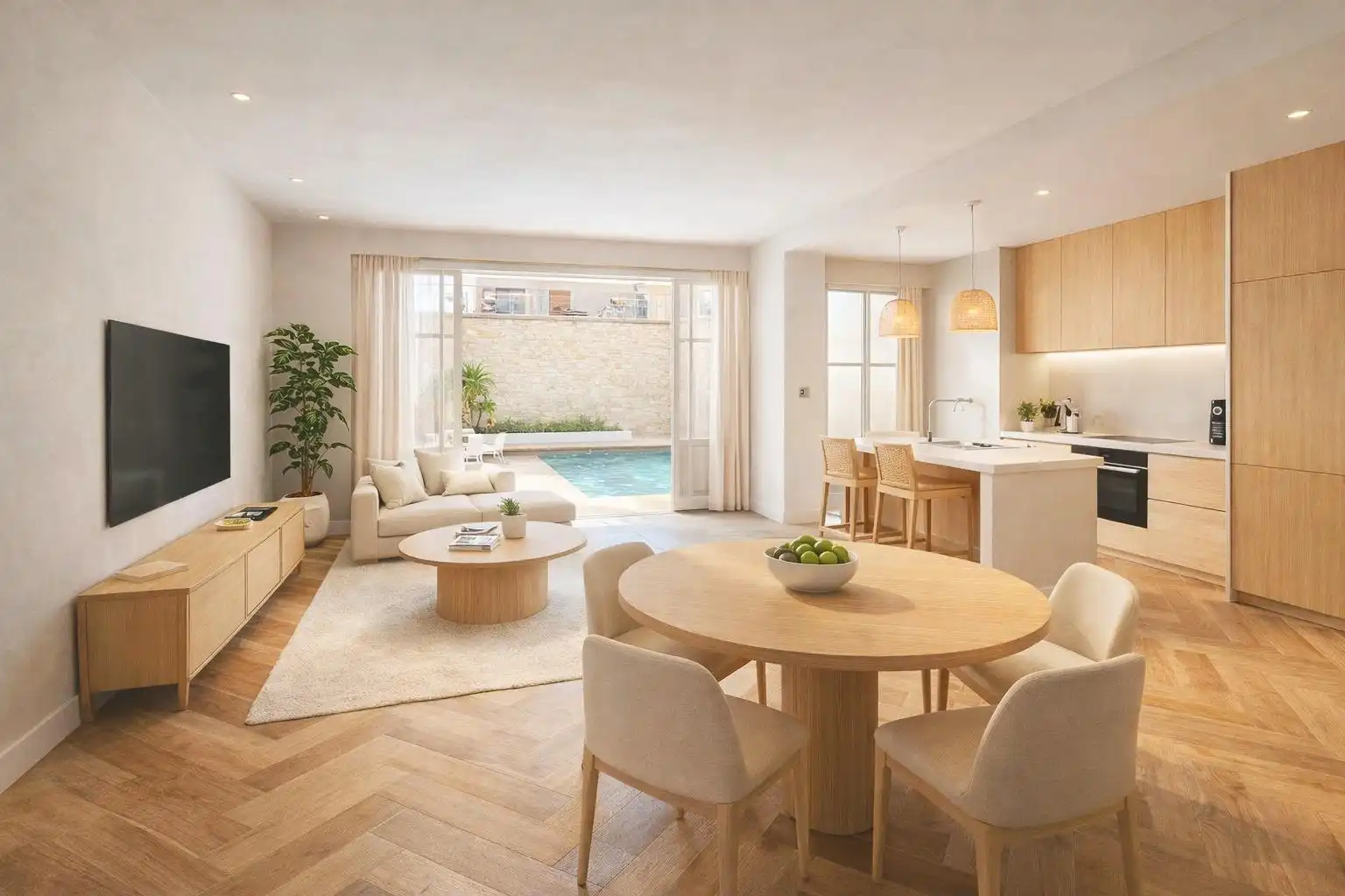 Sala de estar de Casa o chalet en venta en Burjassot con Jardín privado y Terraza
