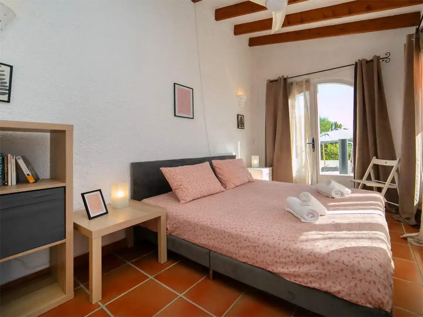 Dormitori de Casa o xalet en venda en Moraira amb Aire condicionat, Piscina i Balcó