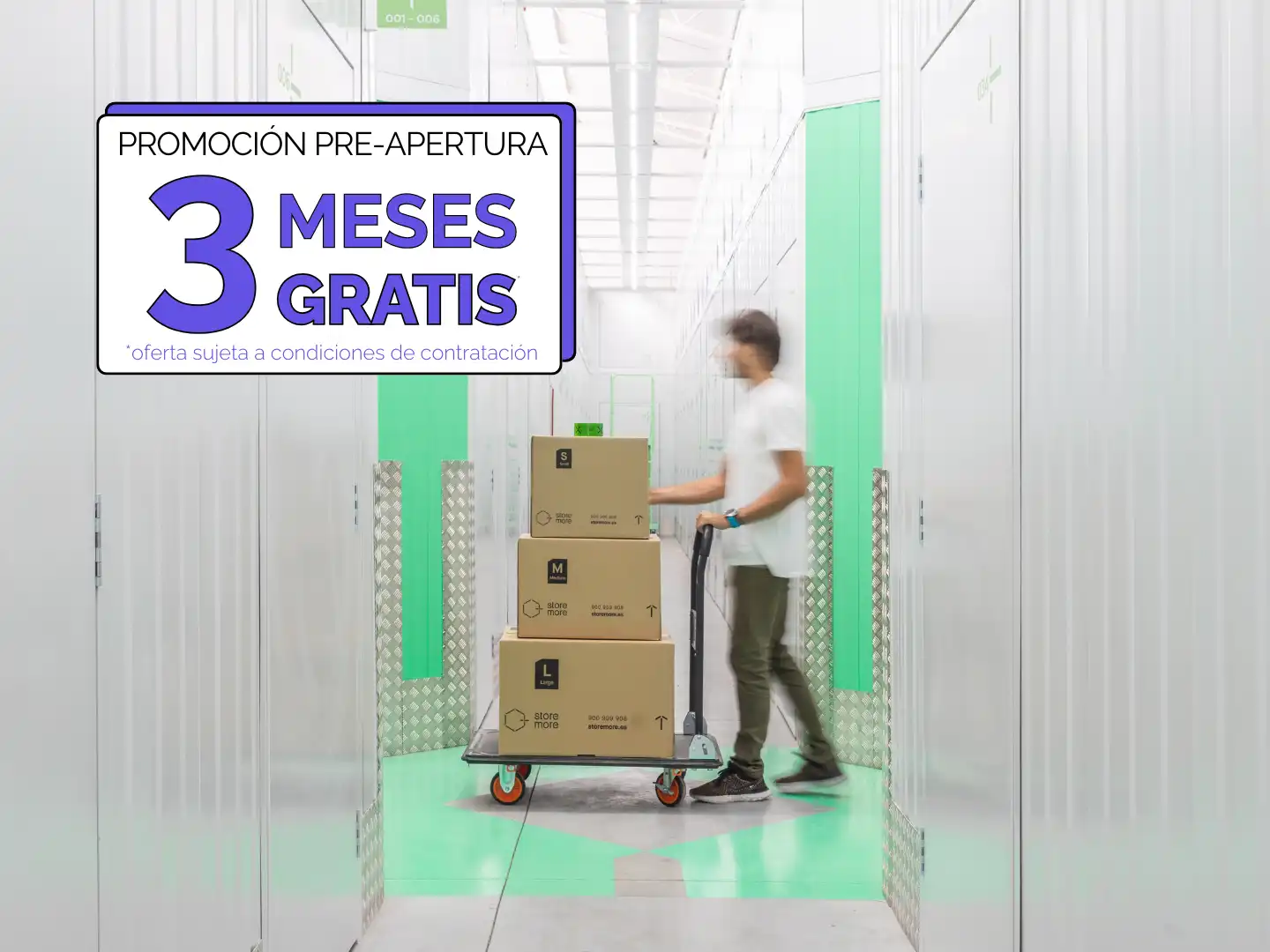 Storage room for rent in Madrid  with Alarm