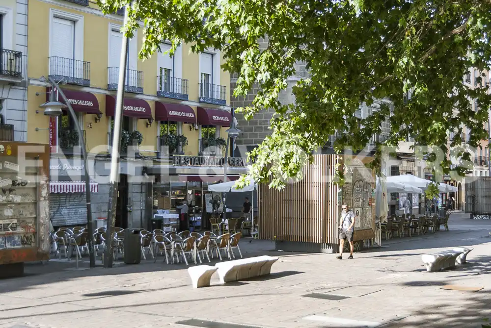 Außenansicht von Wohnung zur Miete in Madrid mit Klimaanlage, Heizung und Haustiere erlaubt