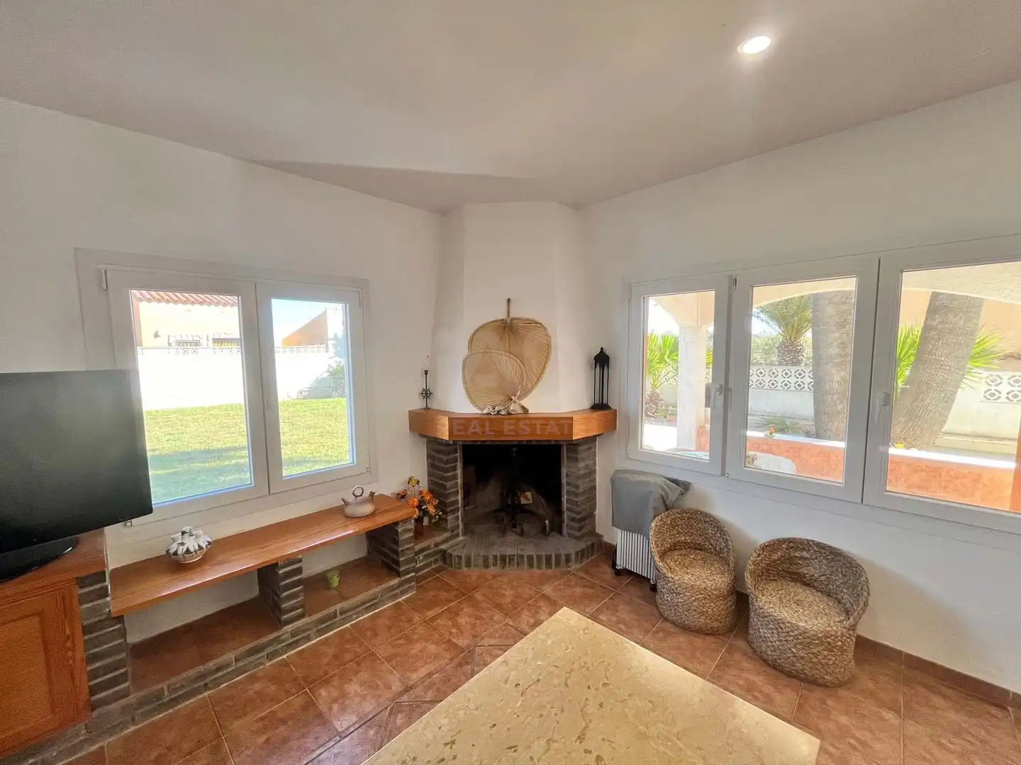 Sala d'estar de Casa o xalet en venda en Alcalà de Xivert amb Calefacció i Terrassa