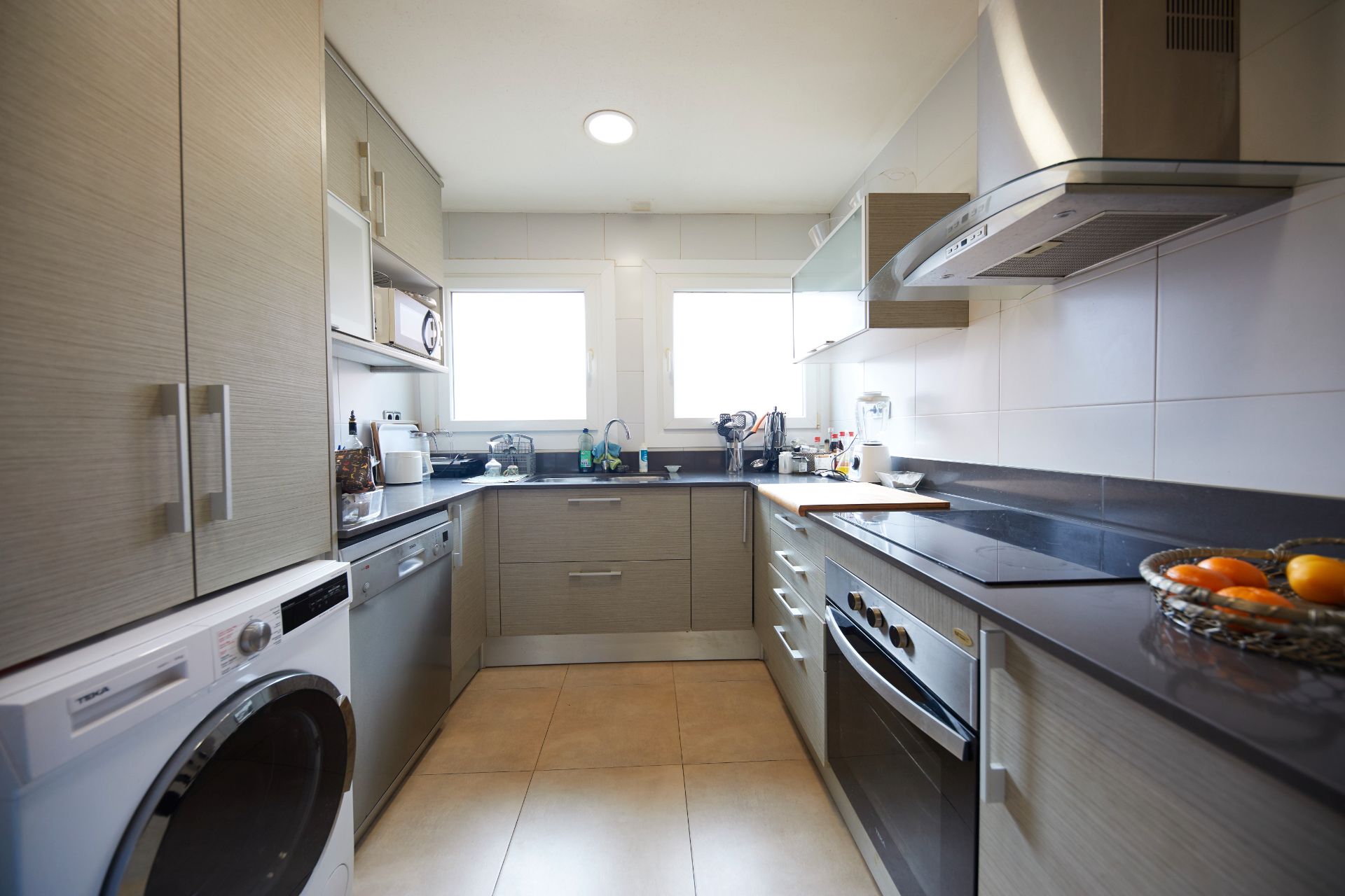 Kitchen of Flat for sale in Vilanova i la Geltrú  with Heating and Parquet flooring