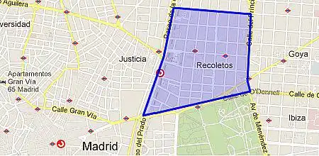 Recoletos al lado del Colegio del Pilar, imatge 5