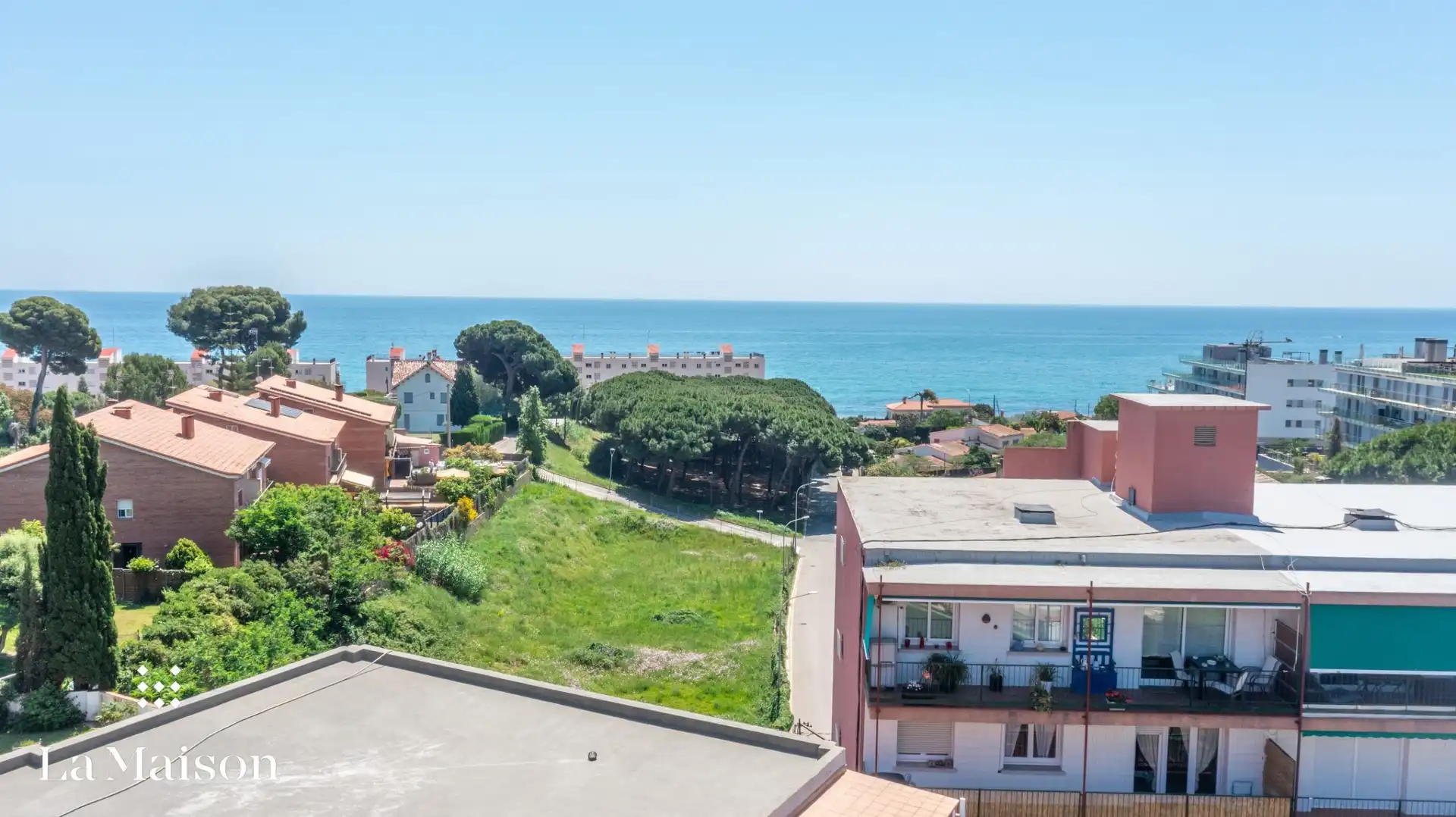 Exterior view of Flat for sale in Sant Andreu de Llavaneres  with Private garden, Terrace and Balcony