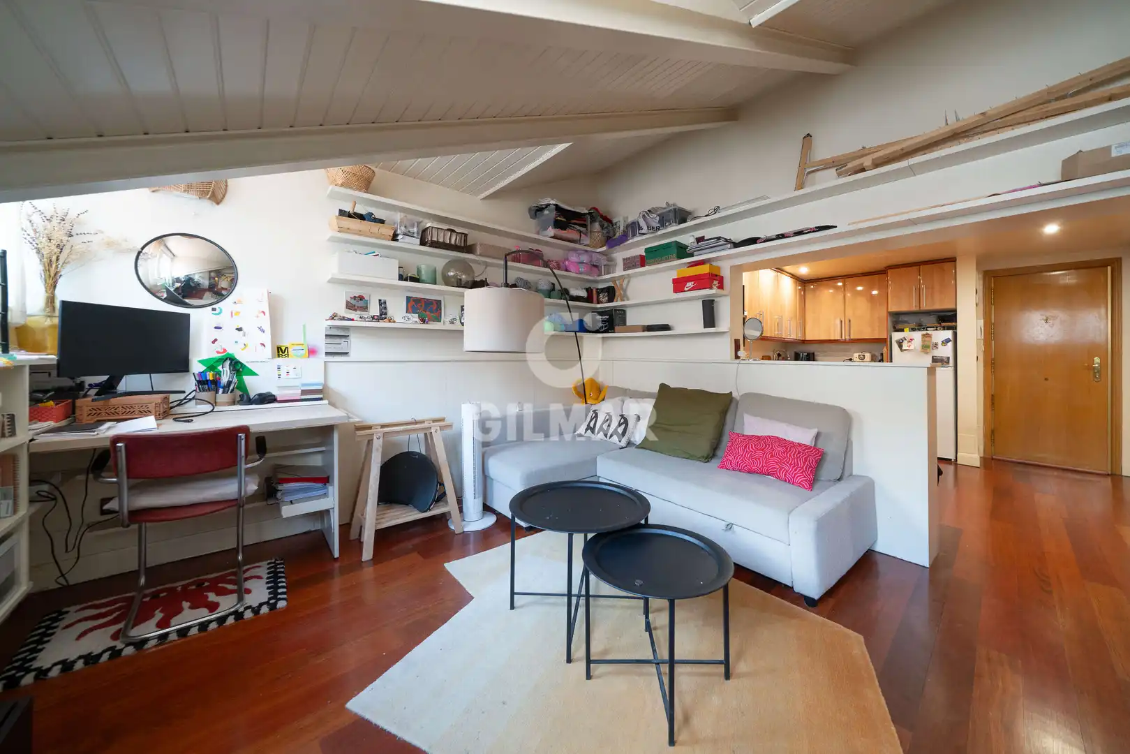Wohnzimmer von Maisonette zum Verkauf in Madrid mit Heizung