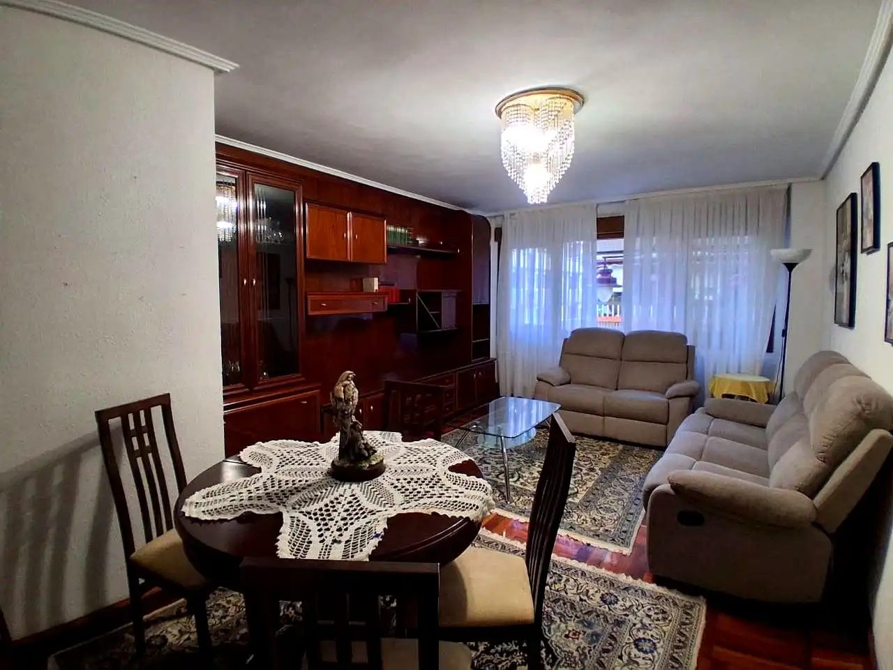 Wohnzimmer von Wohnung zum Verkauf in Barakaldo  mit Heizung, Terrasse und Möbliert