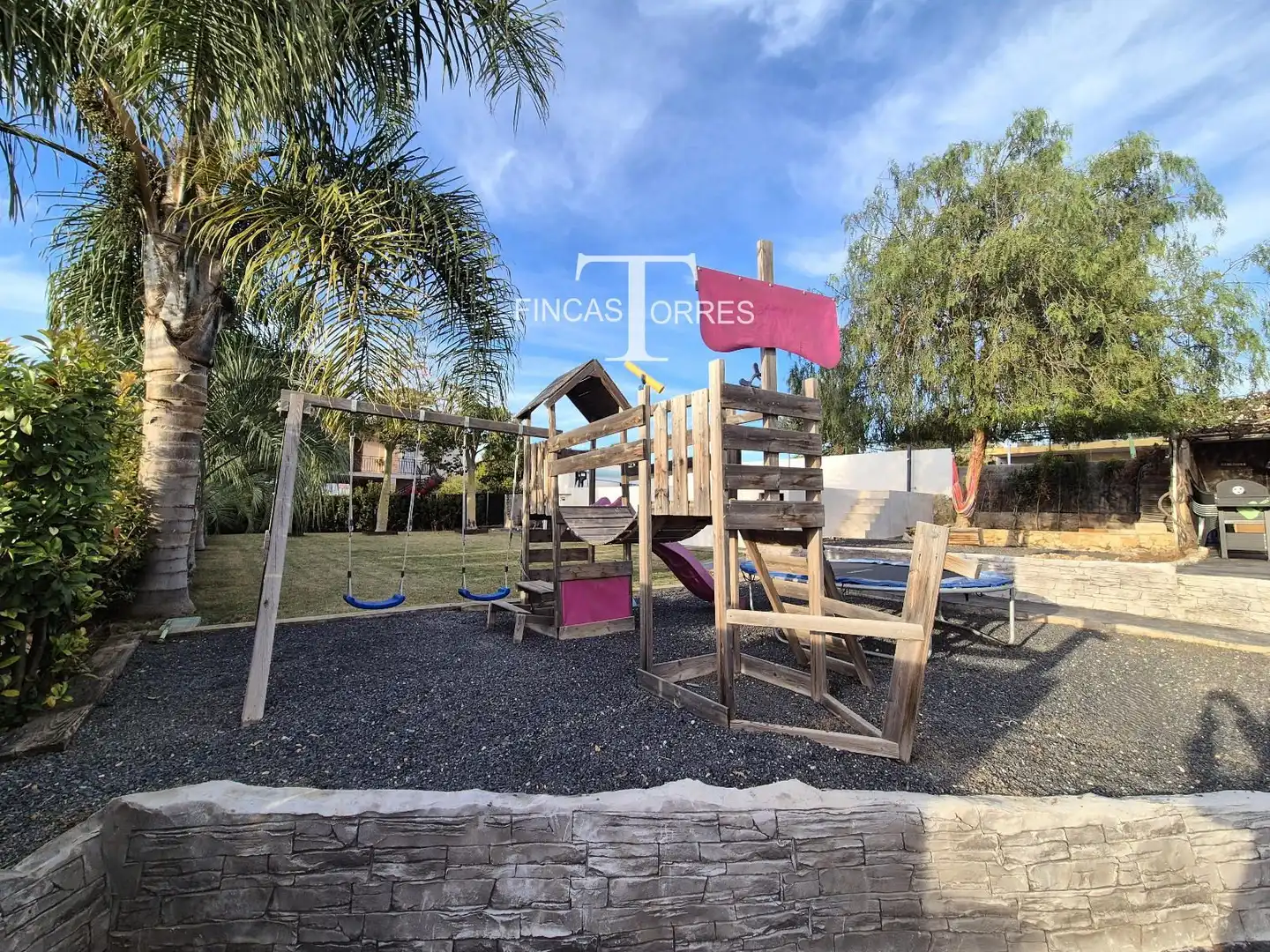 Terraza de Casa o chalet en venta en El Vendrell con Aire acondicionado, Jardín privado y Parquet