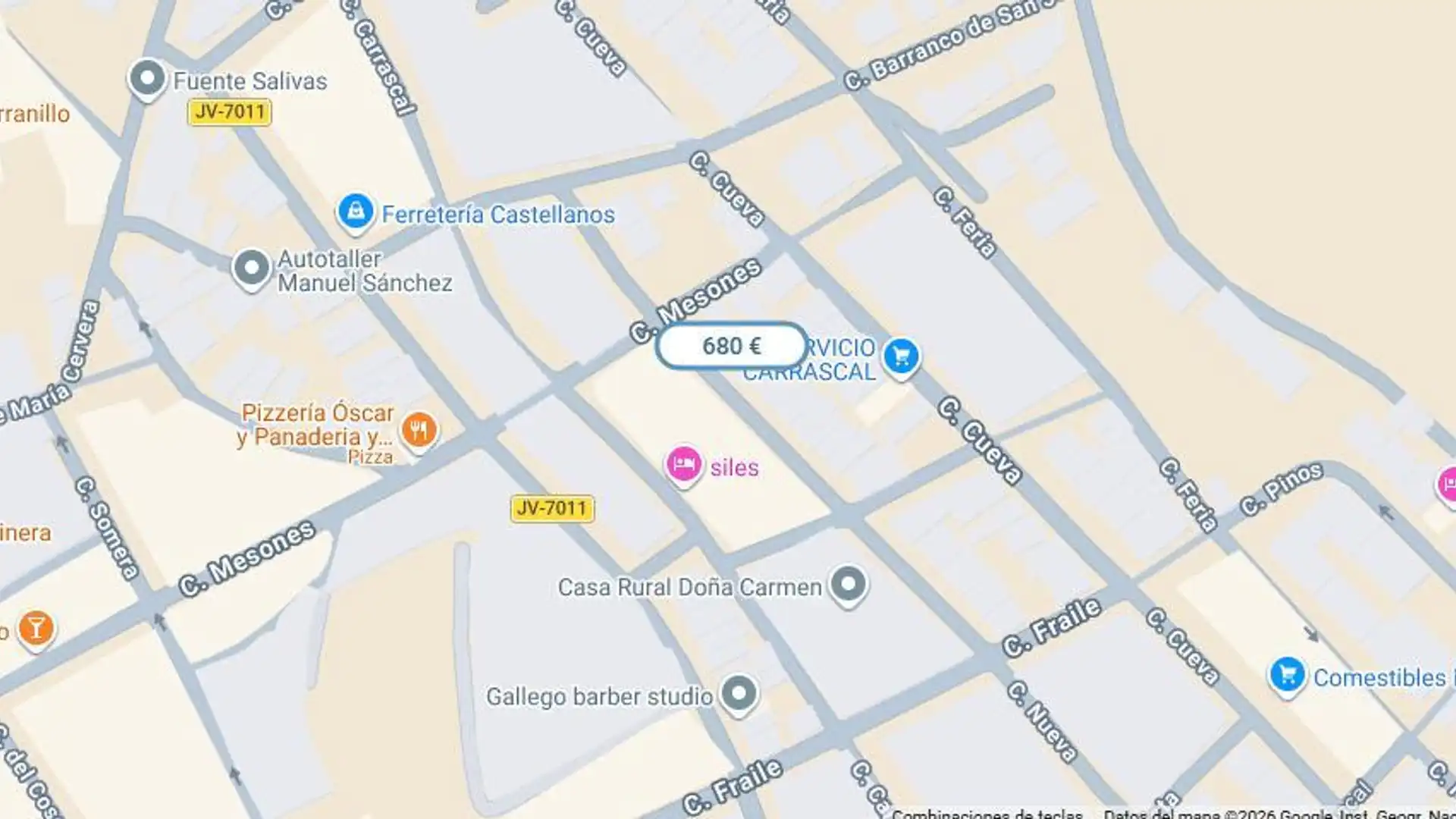 Vista exterior de Residencial en venta en Siles