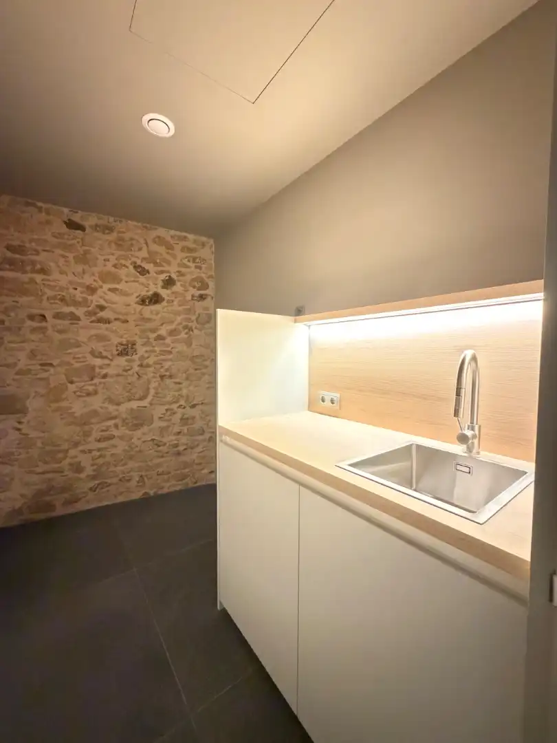 Kitchen of Flat for rent in La Bisbal d'Empordà  with Air Conditioner, Heating and Private garden