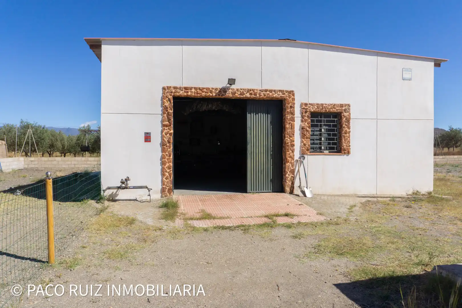 Vista exterior de Finca rústica en venta en Tabernas con Aire acondicionado, Jardín privado y Terraza