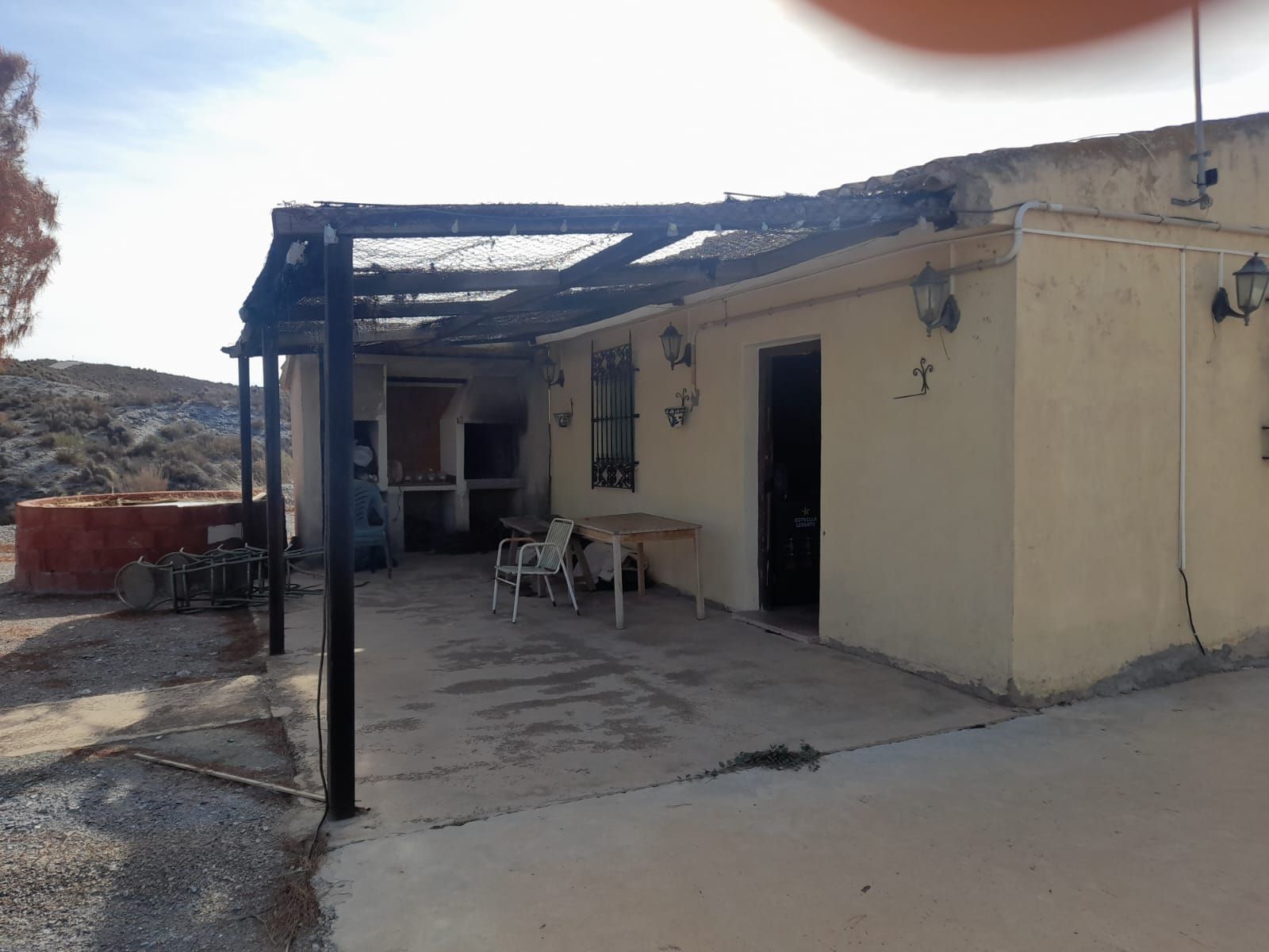 Vista exterior de Casa o xalet en venda en Puerto Lumbreras amb Moblat