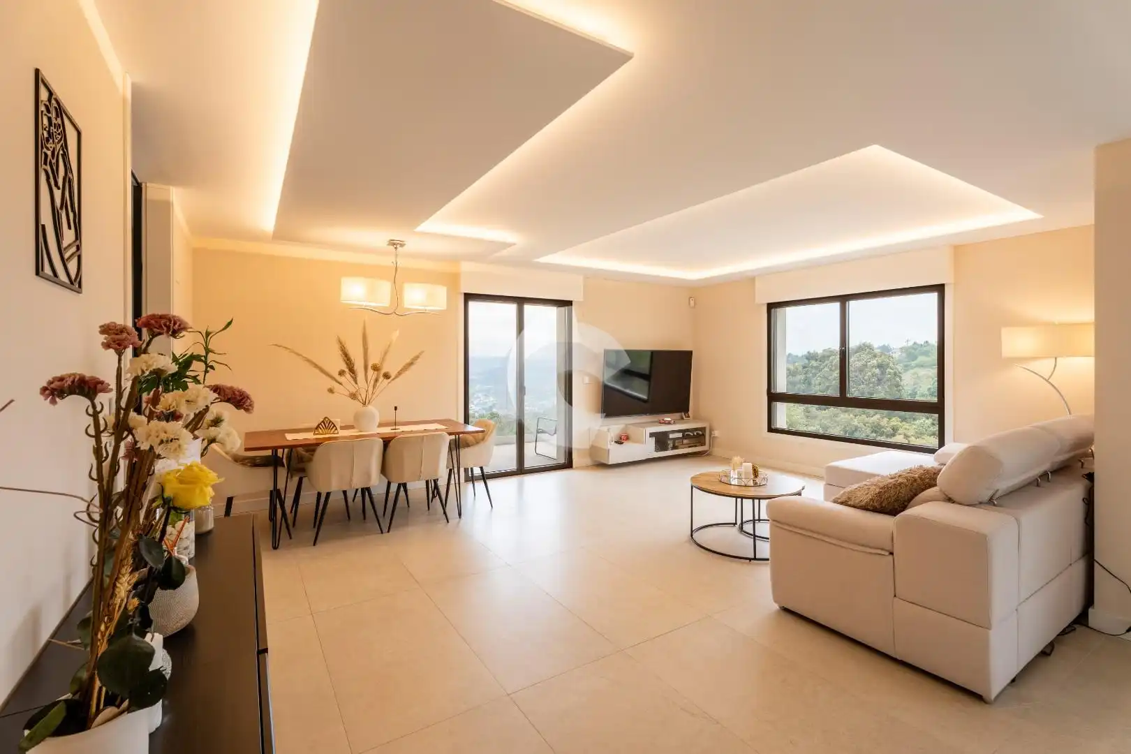 Sala de estar de Casa o chalet en venta en Barbadás con Calefacción, Jardín privado y Balcón