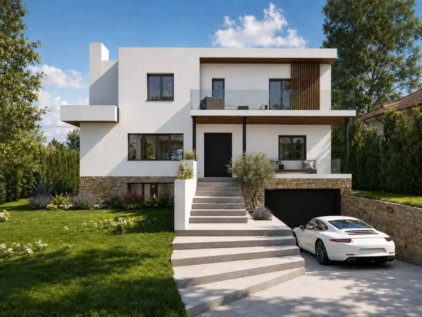 Vista exterior de Piso en venta en Valdemorillo con Aire acondicionado, Jardín privado y Trastero