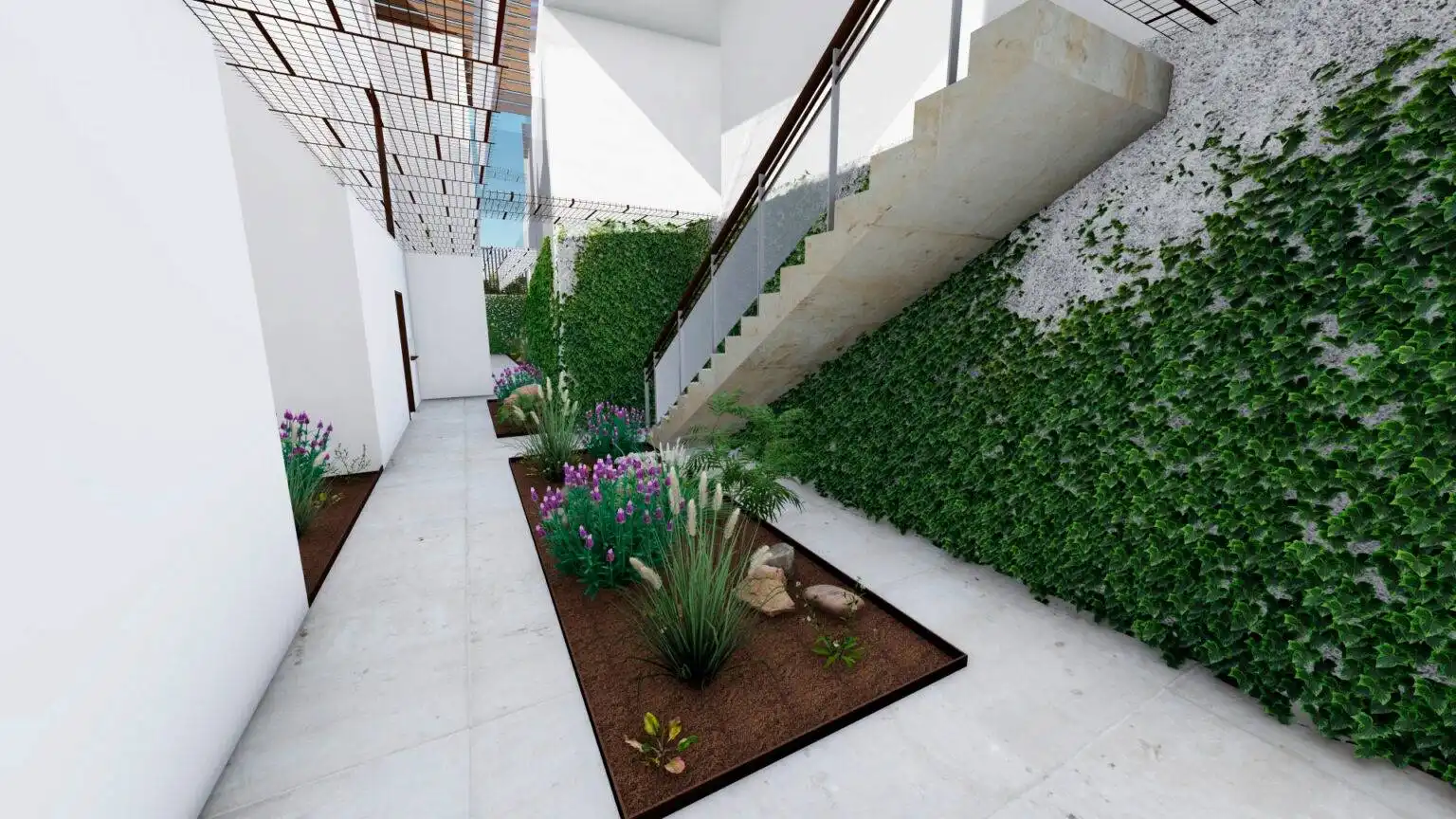 Garden of Apartments for sale in Cartagena  with Heating, Terrace and Furnished