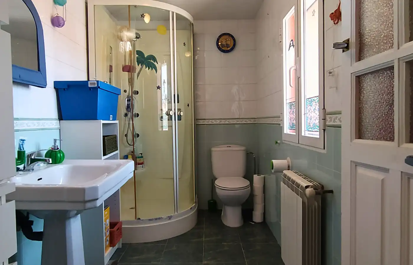 Baño de Casa o chalet en venta en Los Santos de la Humosa con Jardín privado, Terraza y Trastero