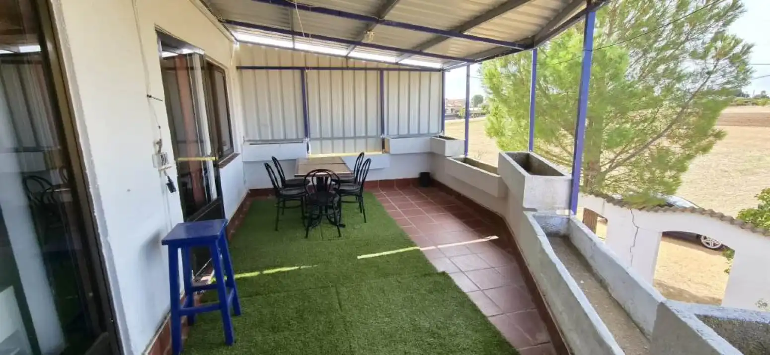 Terrasse von Haus oder Chalet zum Verkauf in Castellanos de Villiquera mit Heizung, Privatgarten und Terrasse