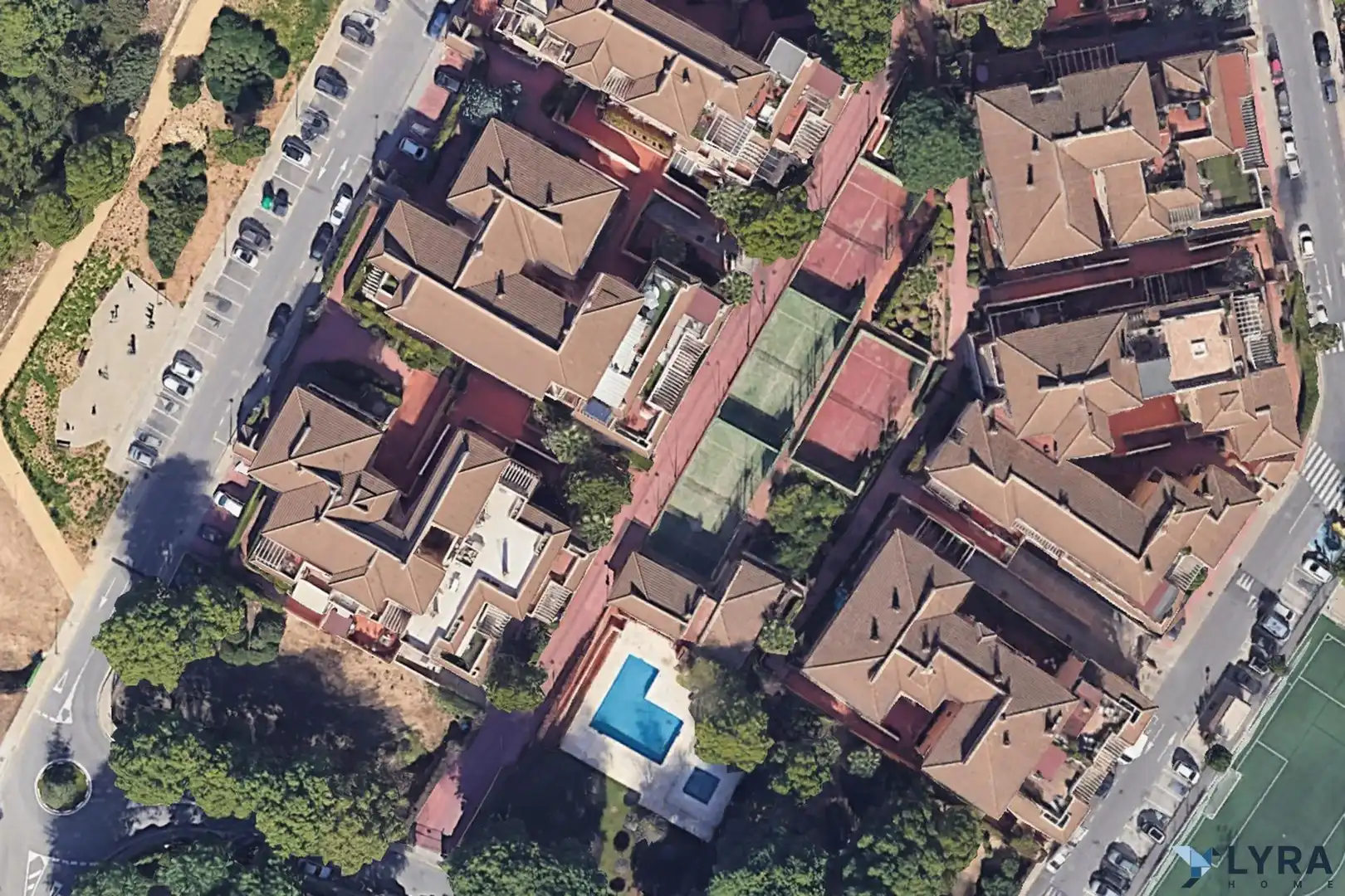 Außenansicht von Wohnung zum Verkauf in Tomares mit Klimaanlage, Parkett und Terrasse