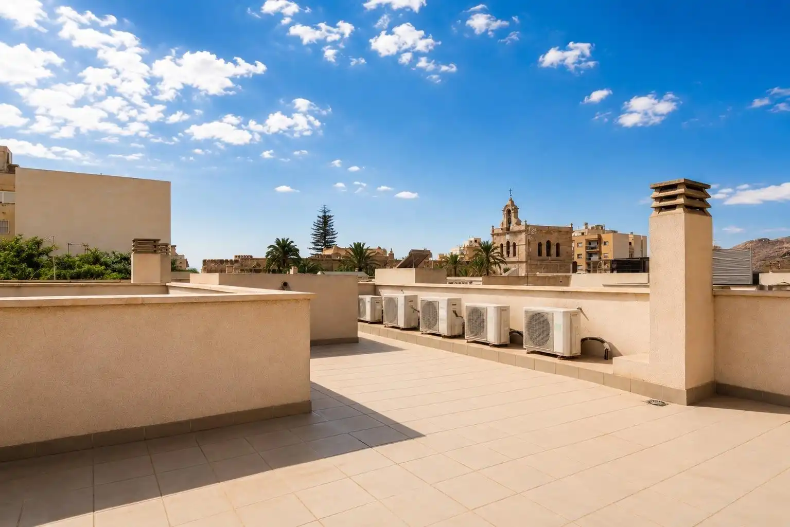 Terrassa de Loft de lloguer en Almería amb Aire condicionat, Calefacció i Moblat