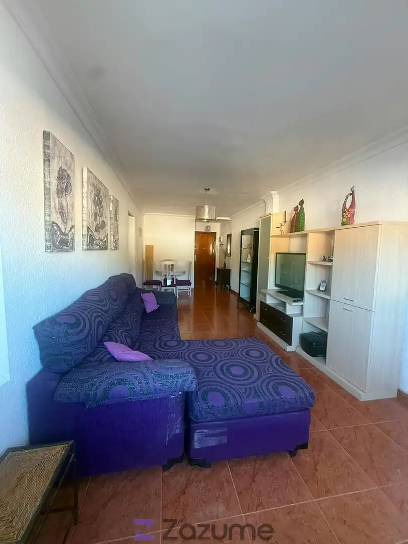 Wohnzimmer von Wohnung zur Miete in Huelva mit Klimaanlage, Möbliert und Ofen