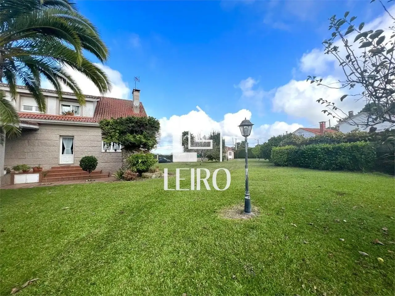 Vista exterior de Casa o chalet en venta en Santiago de Compostela  con Jardín privado
