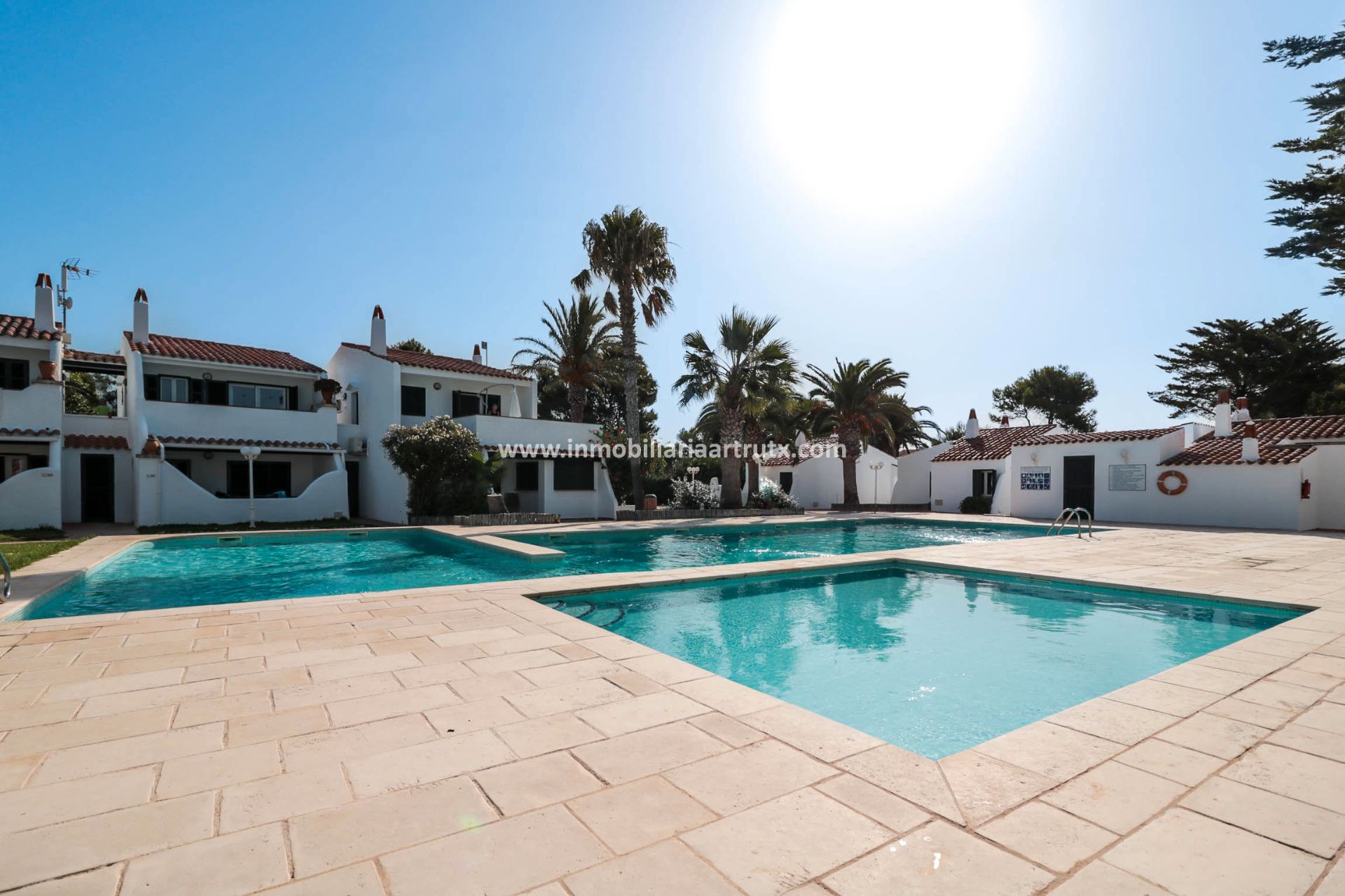 Swimming pool of Apartment for sale in Ciutadella de Menorca  with Air Conditioner, Terrace and Community pool