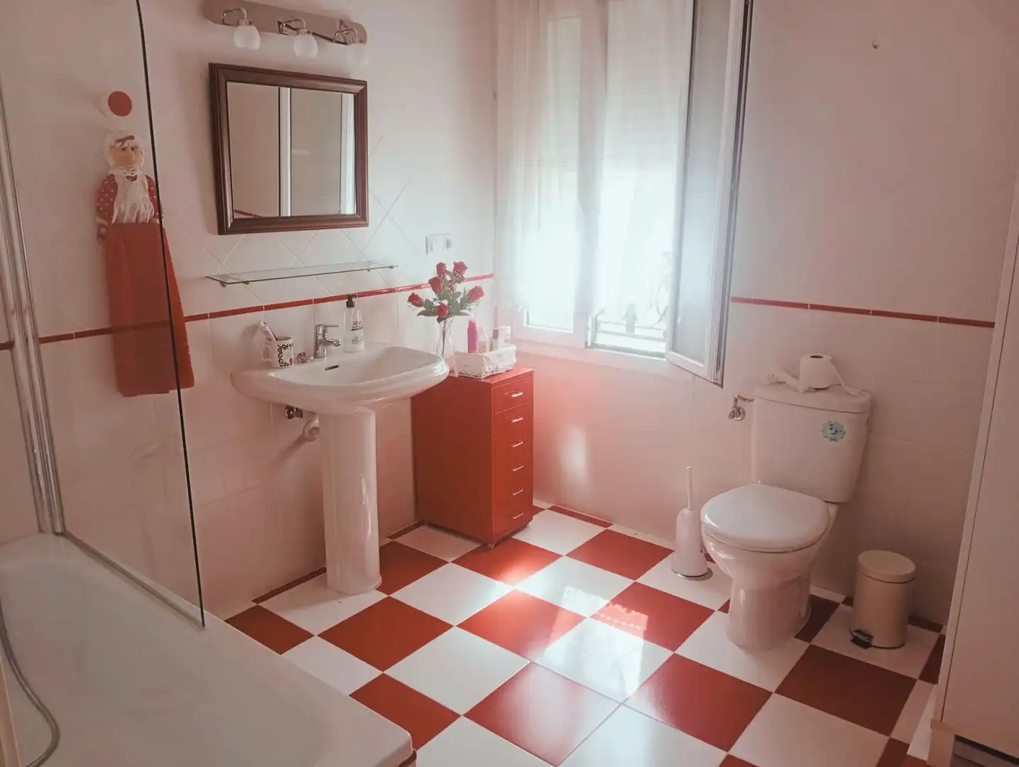 Baño de Finca rústica en venta en Mollina con Aire acondicionado, Calefacción y Jardín privado