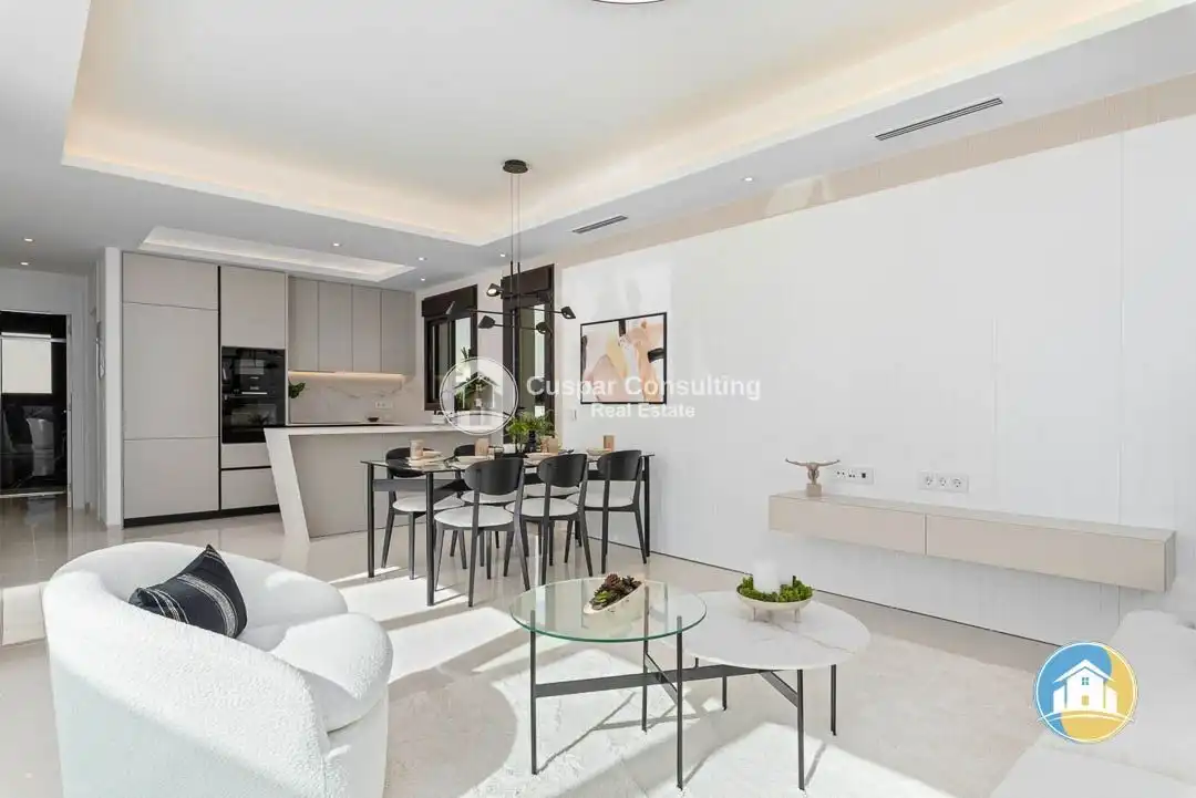 Sala de estar de Casa o chalet en venta en Rojales con Aire acondicionado, Calefacción y Jardín privado