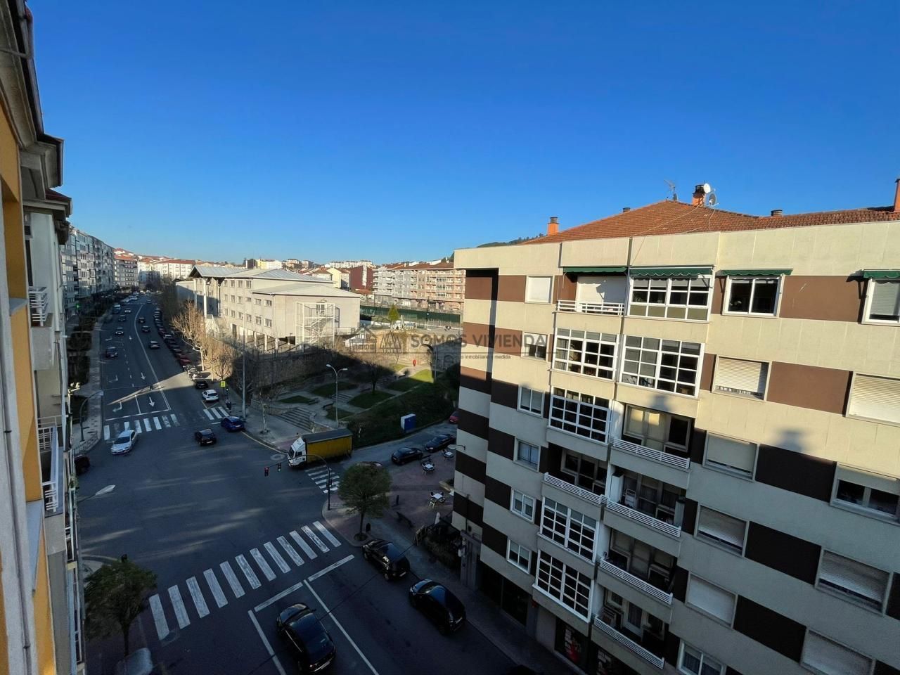 Exterior view of Flat for sale in Ourense Capital   with Heating, Storage room and Balcony