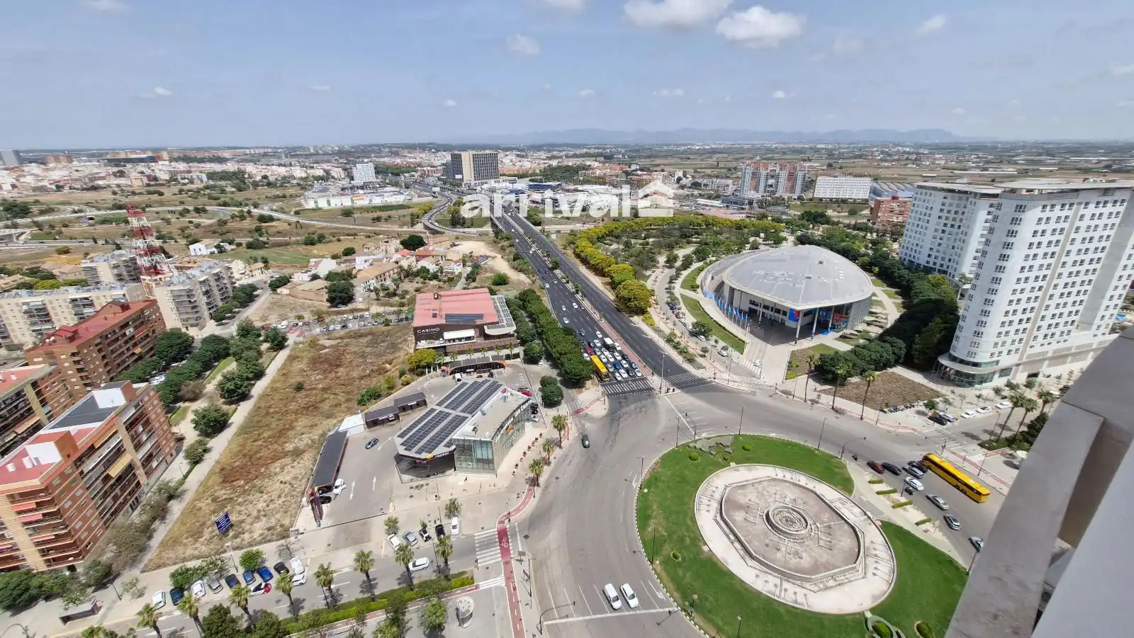 Vista exterior de Pis de lloguer en Valencia amb Aire condicionat, Calefacció i Terrassa