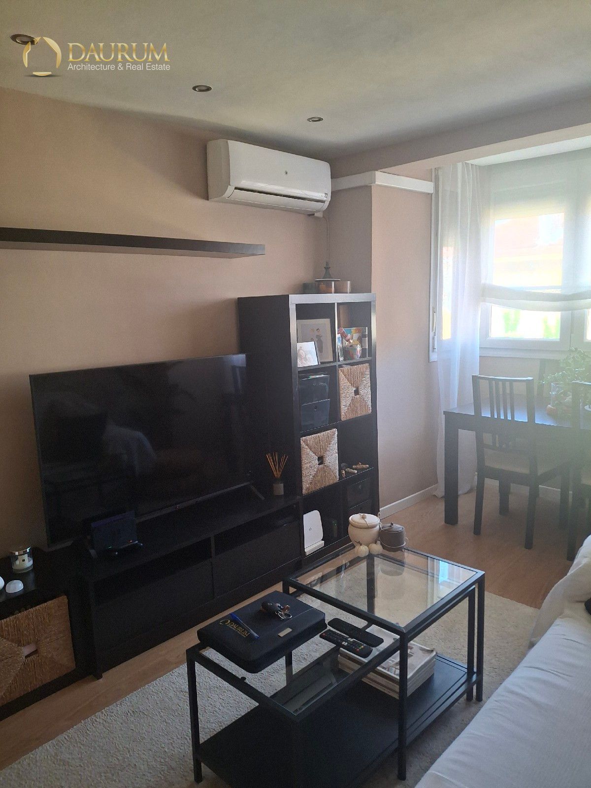 Sala de estar de Piso en venta en  Madrid Capital con Aire acondicionado, Calefacción y Amueblado