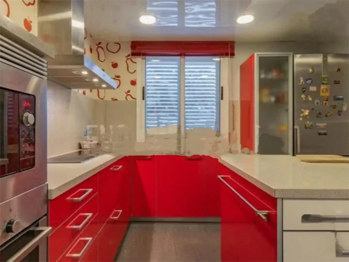 Cuina de Pis de lloguer en Abrera amb Aire condicionat, Jardí privat i Parquet