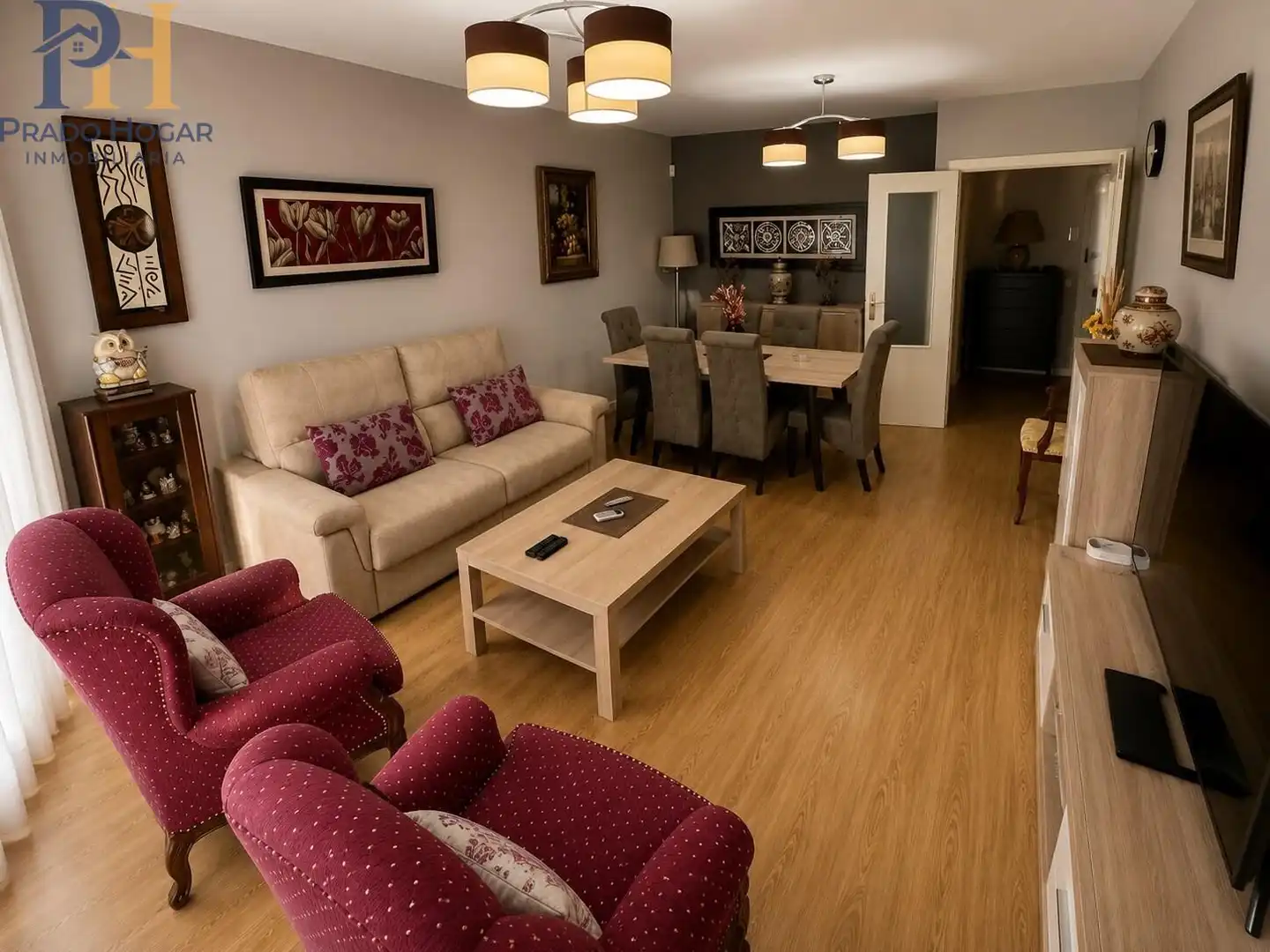 Sala de estar de Piso en venta en Cebolla con Aire acondicionado, Calefacción y Terraza