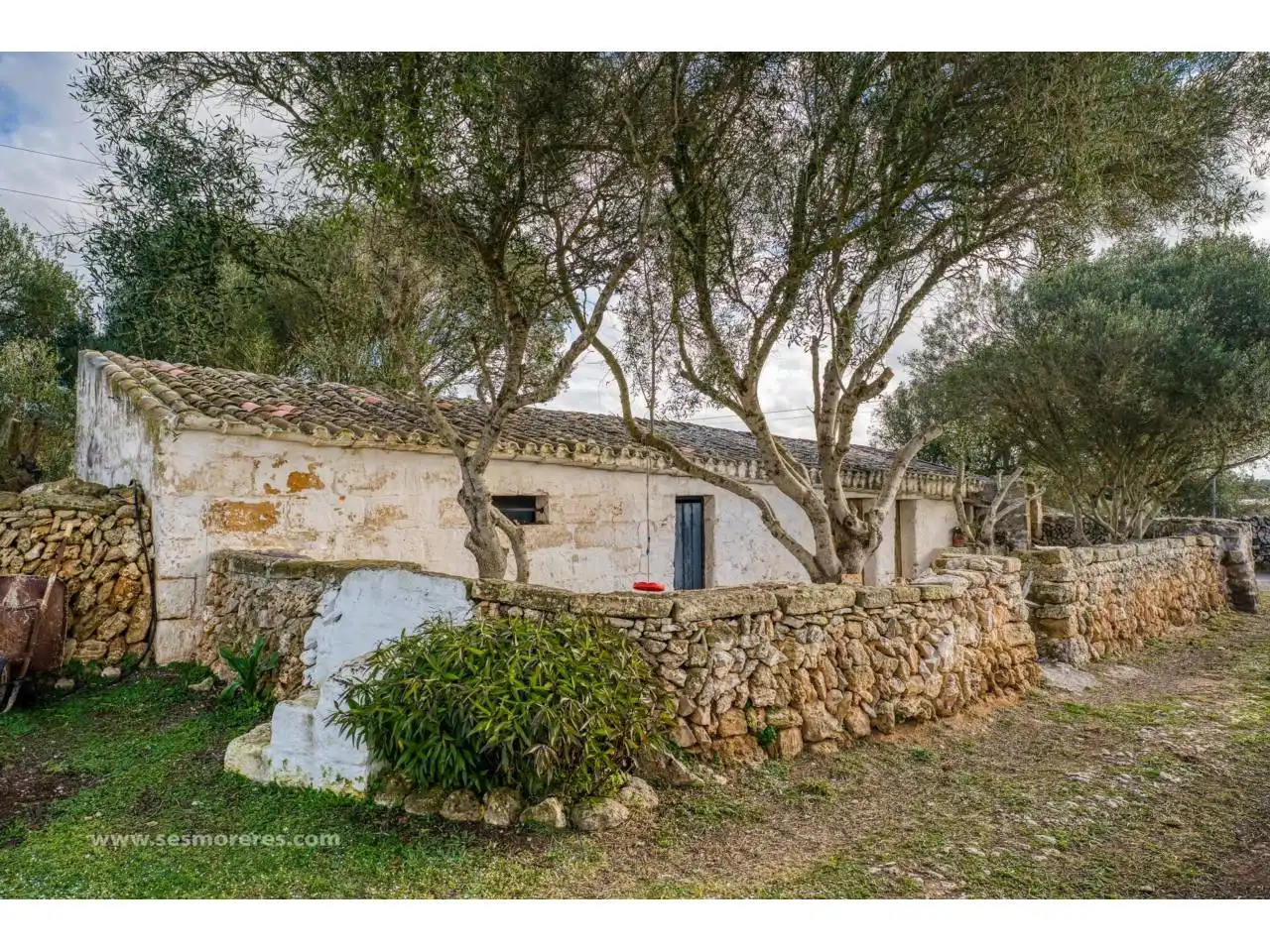 Vista exterior de Finca rústica en venda en Maó - Mahón amb Jardí privat
