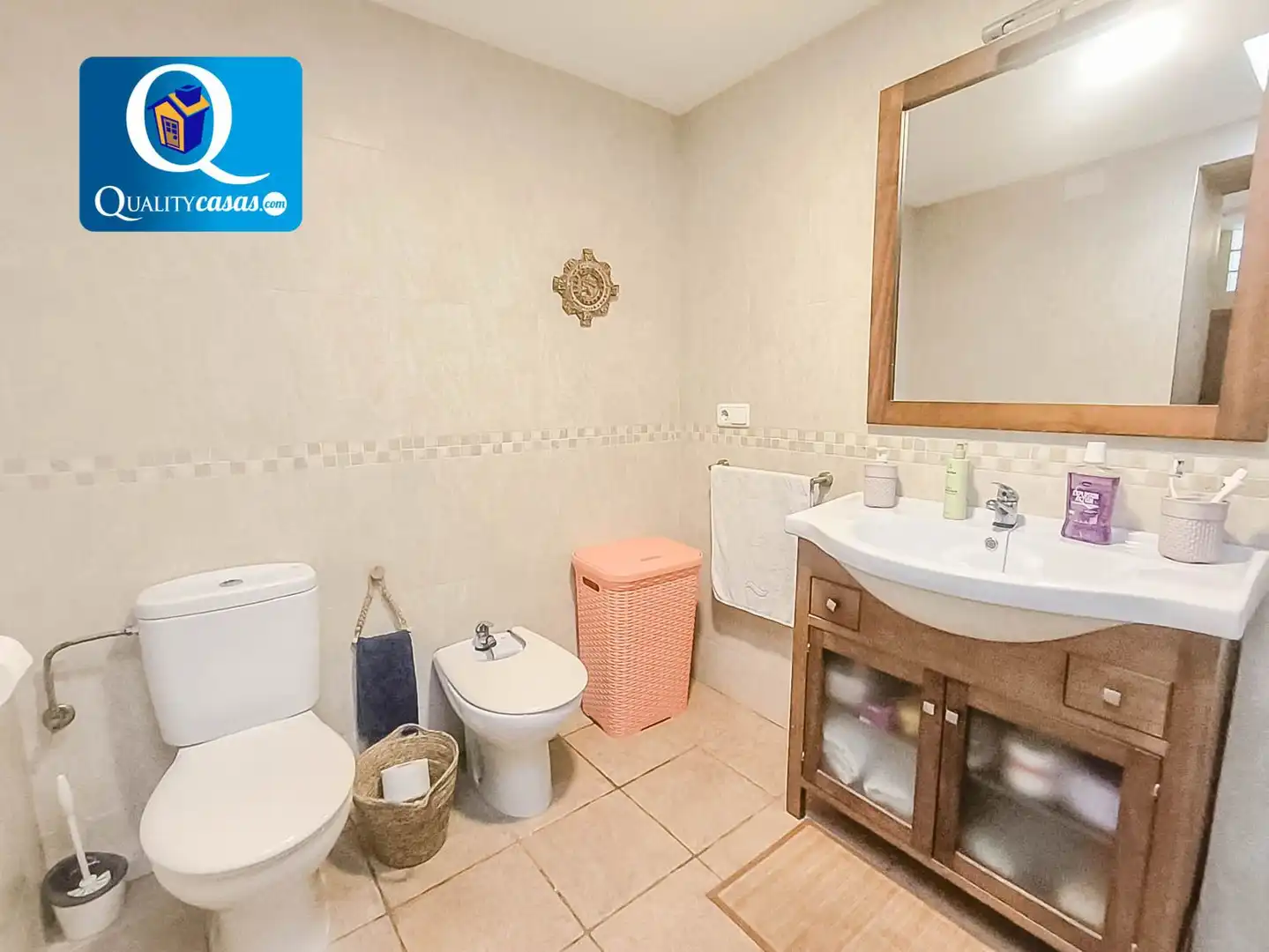 Baño de Dúplex en venta en Alicante / Alacant con Aire acondicionado, Calefacción y Terraza