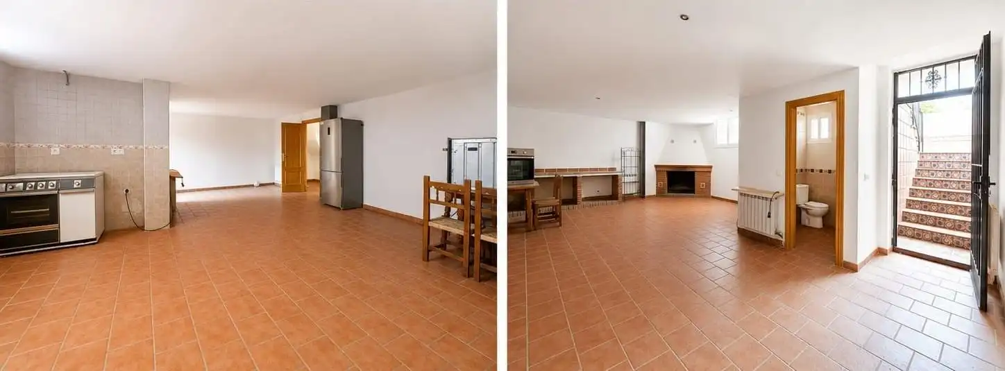 Küche von Einfamilien-Reihenhaus zum Verkauf in Las Gabias