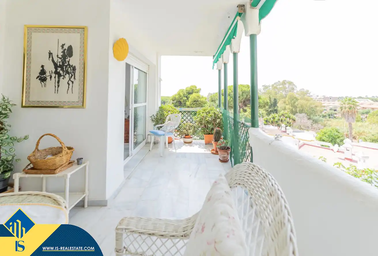 Terraza de Apartamento en venta en Marbella con Calefacción, Terraza y Amueblado