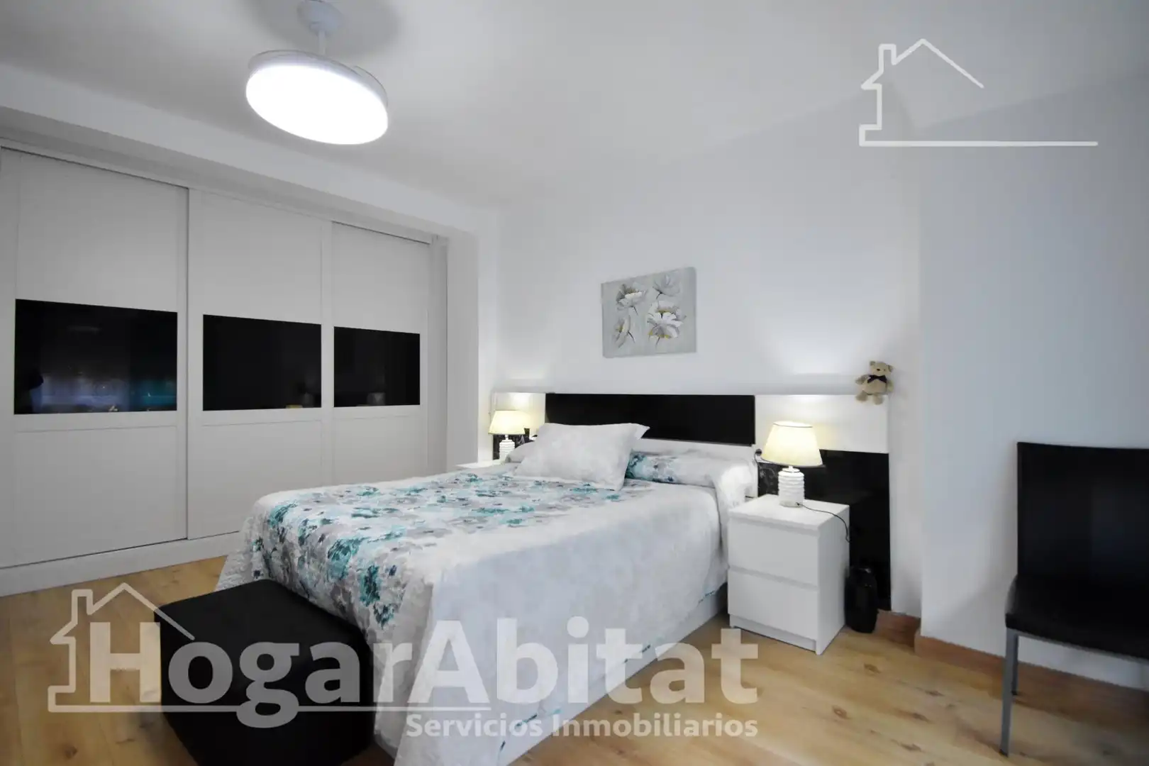 Bedroom of Flat for sale in Oliva  with Air Conditioner, Heating and Terrace