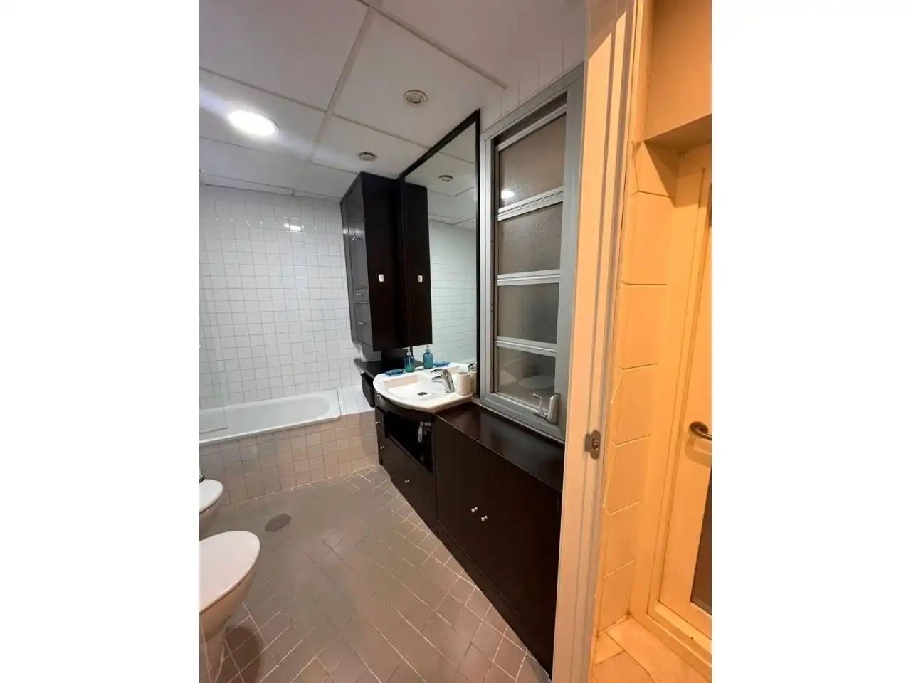 Bathroom of Flat for sale in Badajoz  with Air Conditioner, Heating and Parquet flooring