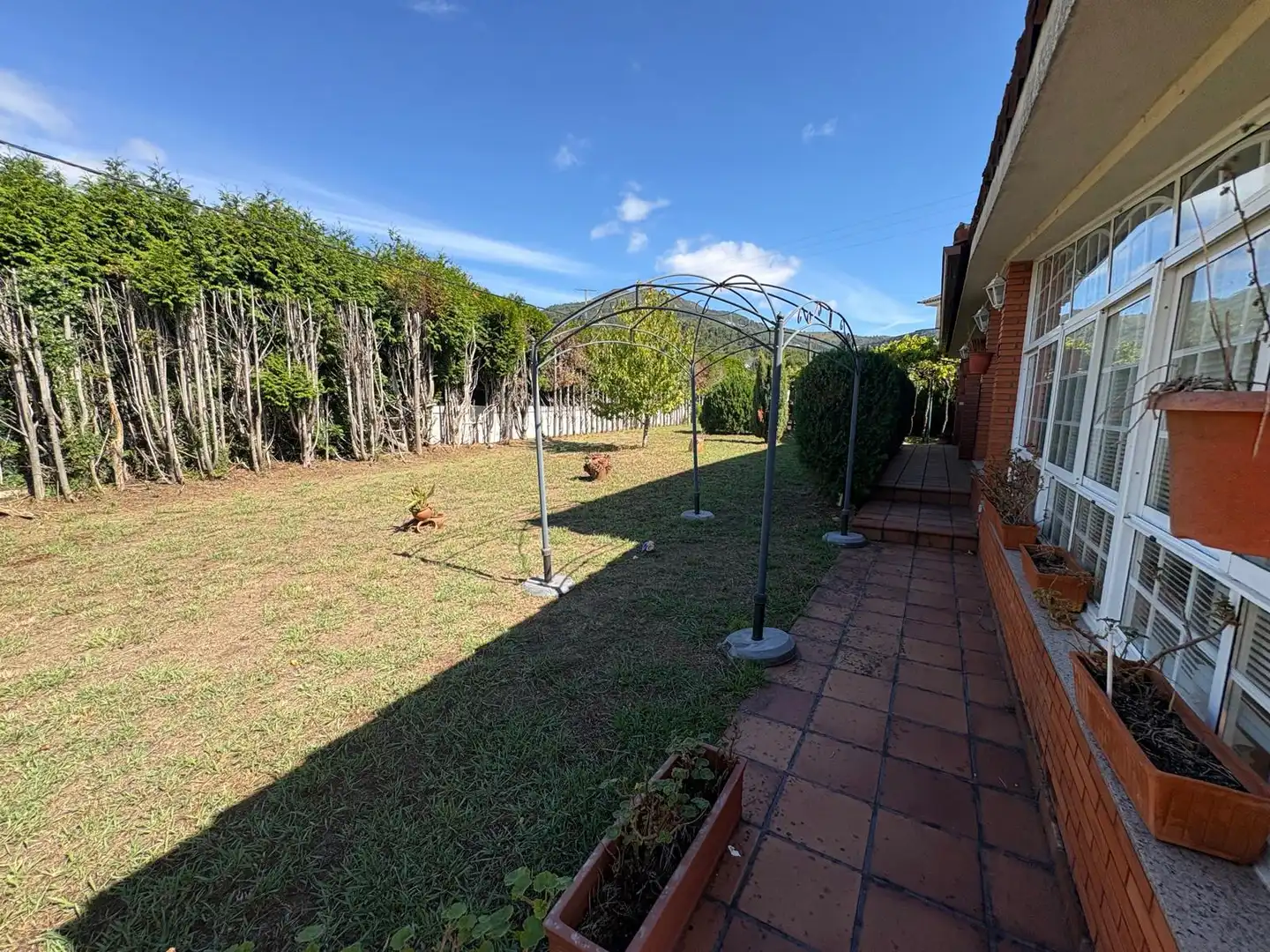 Garden of Houses for rent in Arbo  with Heating, Private garden and Storage room