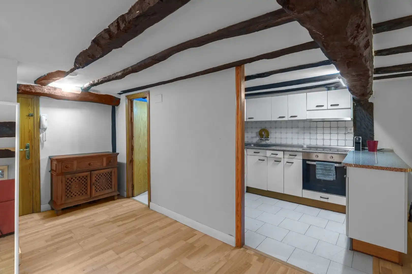 Kitchen of Flat for sale in Tolosa  with Storage room and Furnished