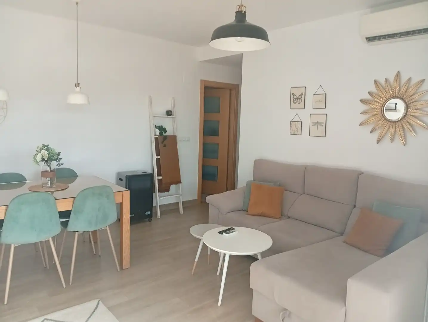 Sala de estar de Ático de alquiler en Armilla con Aire acondicionado, Calefacción y Terraza